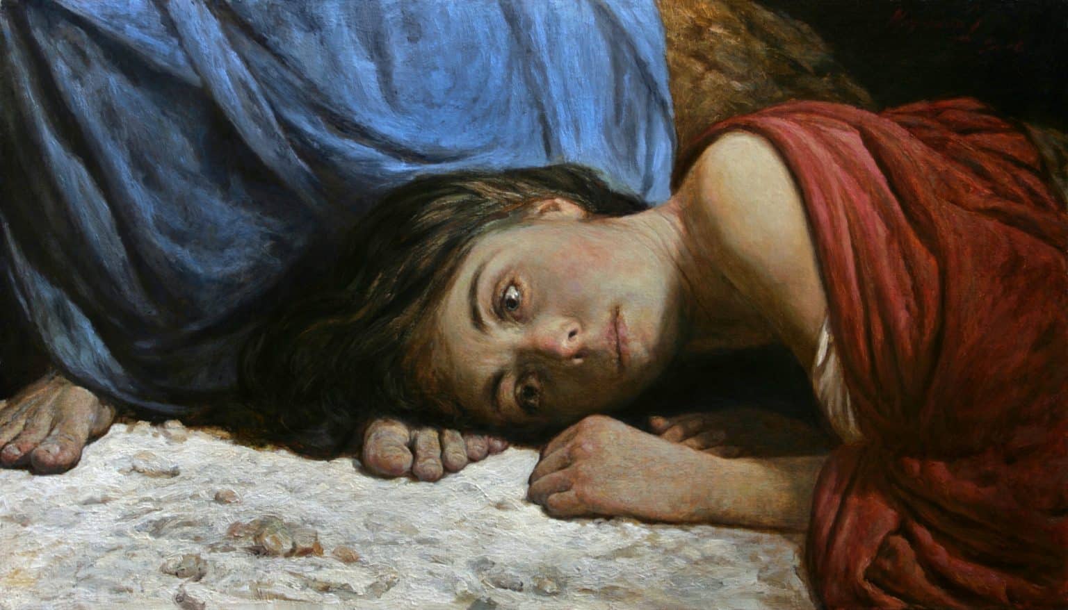 Жена-грешница, омывшая ноги Христа